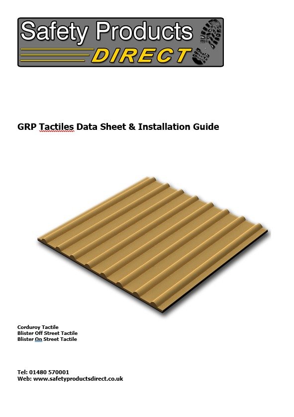Corduroy Tactile Flooring Sheets Safety Products Direct